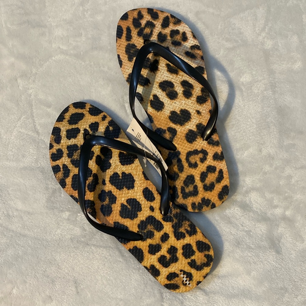 MIXIT: Animal Print Slip-On Sandals